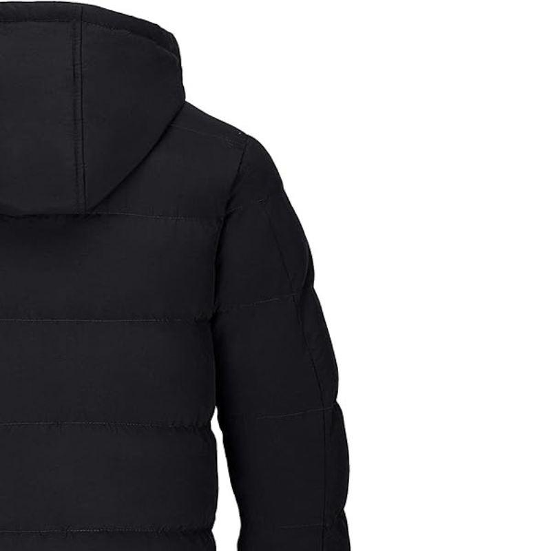 Veste Matelassée Isolée pour Homme – Manteau d'Hiver Imperméable et Chaleureux avec Capuche pour un Confort Ultime